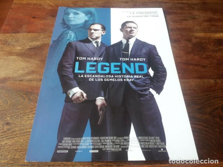 Cine: Legend - Tom Hardy, Emily Browning, Colin Morgan, David Thewlis - guia original tripictures 2015