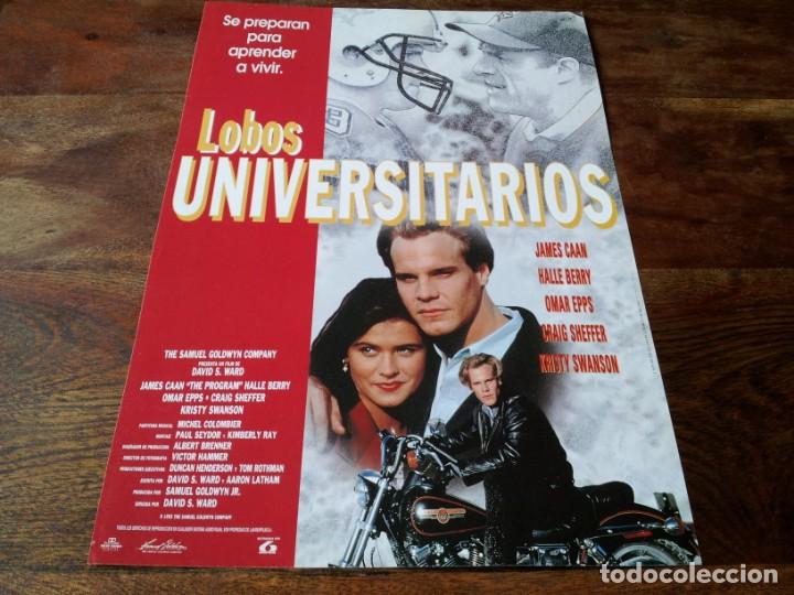 Cine: Lobos universitarios - James Caan, Craig Sheffer, Halle Berry, Omar Epps - guia original lauren 1993