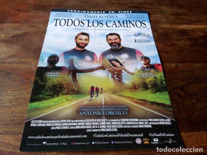 Cine: Todos los caminos - Dani Rovira, Clara Lago, Francisco Santiago - guia original selecta 2019