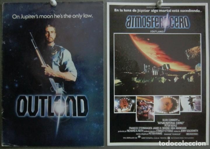 Cinema: G8110D ATMOSFERA CERO SEAN CONNERY SCIFI 2 GUIAS ORIGINALES 1 ESPA&Ntilde;OLA 1 UK