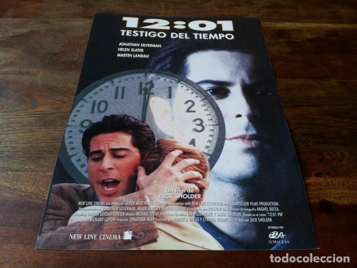 Cinema: 12:01 testigo del tiempo - Jonathan Silverman,Helen Slater - guia original almagesa 1993