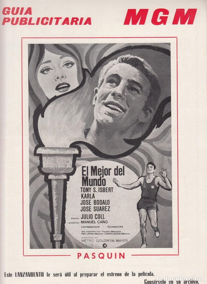 Cine: EL MEJOR DEL MUNDO / TONY S. ISBERT - KARLA - JOSE BODALO - 1969