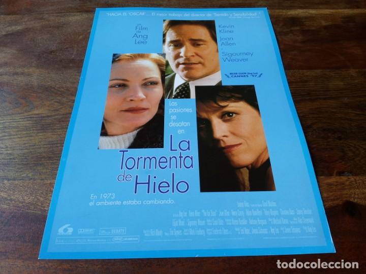 Cine: La tormenta de hielo - Kevin Kline, Joan Allen, Sigourney Weaver - guia original lauren 1997