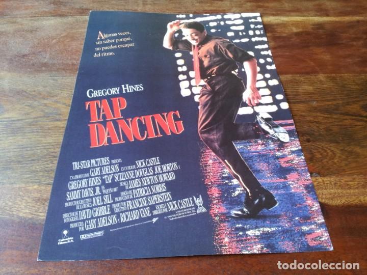 Cine: Tap Dancing - Gregory Hines, Sammy Davis Jr., Suzzanne Douglas - guia original columbia 1989