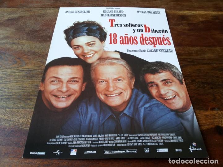 Cine: Tres solteros y un biber&oacute;n 18 a&ntilde;os despu&eacute;s - Andr&eacute; Dussollier - guia original filmax 2003