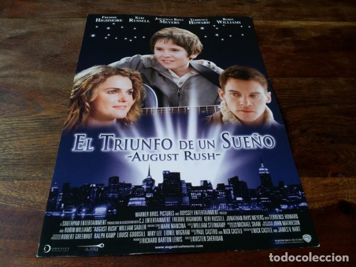 Cine: El triunfo de un sue&ntilde;o - Freddie Highmore, Keri Russell, Jonathan Rhys - guia original warner 2007