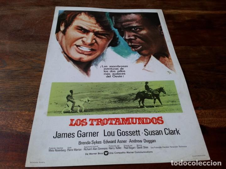Cin&eacute;ma: Los trotamundos - James Garner, Louis Gossett Jr., Susan Clark - guia original warner 1974