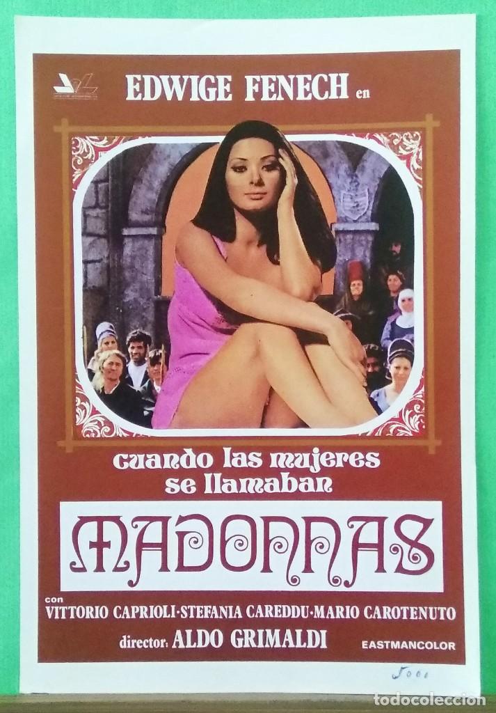 Cine: GUIA MADONNAS - EDWIGE FENECH - 2 PAGINAS - EXCELENTE - L14