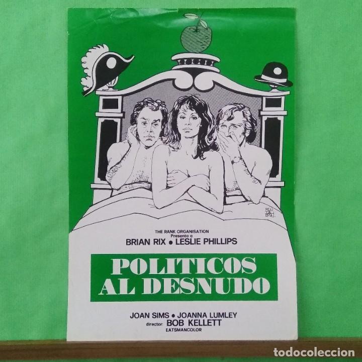 Cine: GUIA POLITICOS AL DESNUDO - BRIAN RIX - 2 PAGINAS - L14