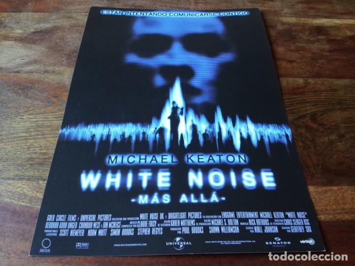 Cin&eacute;ma: White Noise M&aacute;s all&aacute; - Michael Keaton, Deborah Kara Unger, Chandra West - guia original vertigo 2005