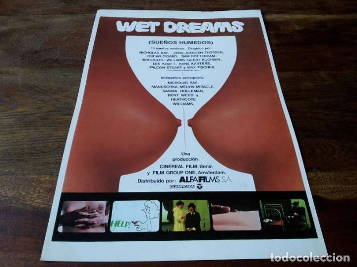 Cin&eacute;ma: Wet Dreams - Melvin Miracle, Marvelle Williams, Jerry Abnes - guia original alfa 1979