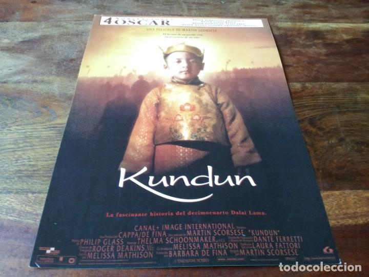 Cinema: Kundun - Tenzin Yeshi Paichang, Gyurme Tethong - dir. m. scorsese - guia original lauren 1997