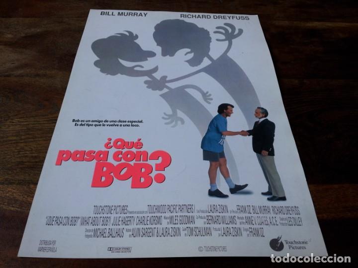 Cin&eacute;ma: Qu&eacute; pasa con Bob? - Bill Murray, Richard Dreyfuss, Julie Hagerty - guia original warner 1991