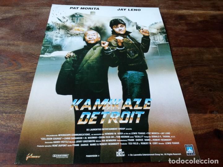 Cine: Kamikaze Detroit - Pat Morita, Jay Leno, Chris Sarandon, Al Waxman - guia original filmax 1989