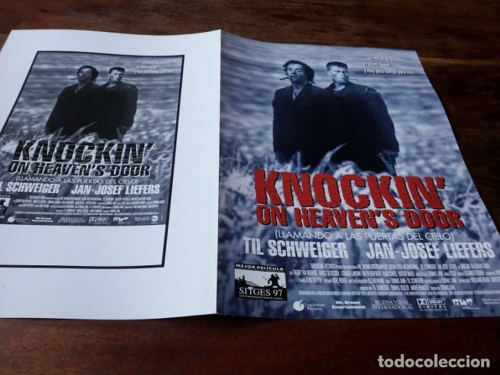 Kino: Knockin' on Heaven's Door - Til Schweiger, Jan Josef Liefers - guia original buenavista 1997