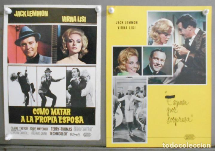 Cinema: G6424D COMO MATAR A LA PROPIA ESPOSA JACK LEMMON 2 GUIAS ORIGINALES FILMAYER ESPA&Ntilde;OLAS