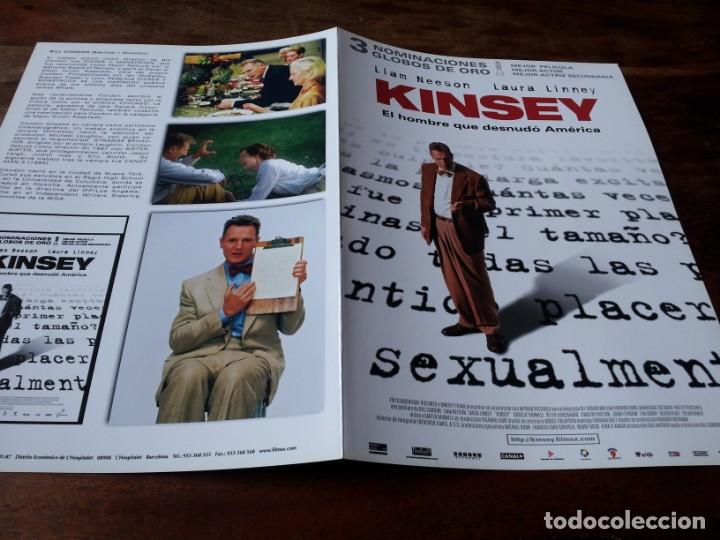 Cine: Kinsey - Liam Neeson, Laura Linney, Chris O'Donnell, Peter Sarsgaard - guia original filmax 2004