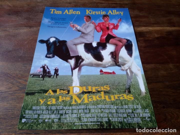 Kino: A las duras y a las maduras - Tim Allen, Kirstie Alley, Carrie Preston - guia original u.i.p 1998