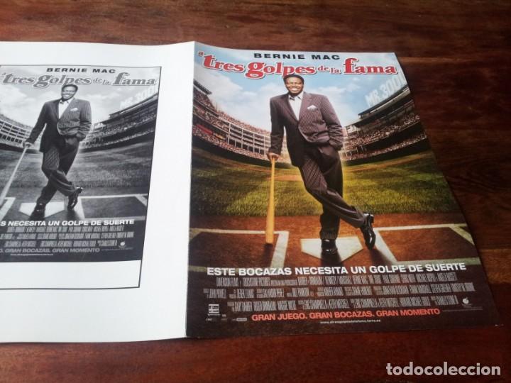 Cine: A tres golpes de la fama - Bernie Mac, Angela Bassett, Paul Sorvino - guia original buenavista 2004