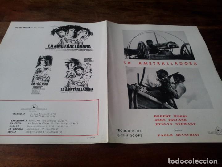 Cinema: La ametralladora - Robert Woods, John Ireland, Lewis Jordan,Ida Galli - guia original atlantida 1968