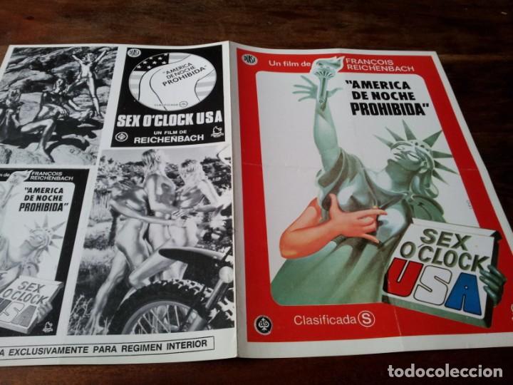 Cine: america de noche prohibida - francois reichenbach - guia original diasa 1976
