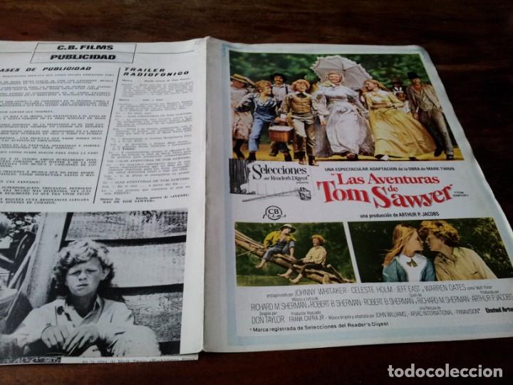 Kino: Las aventuras de Tom Sawyer - Johnny Whitaker, Celeste Holm - guia original cb films 1973