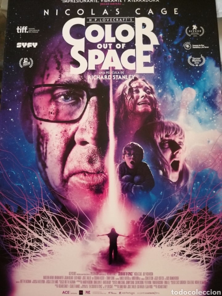 Cinema: Color Out of Space. Guia Publicitaria.