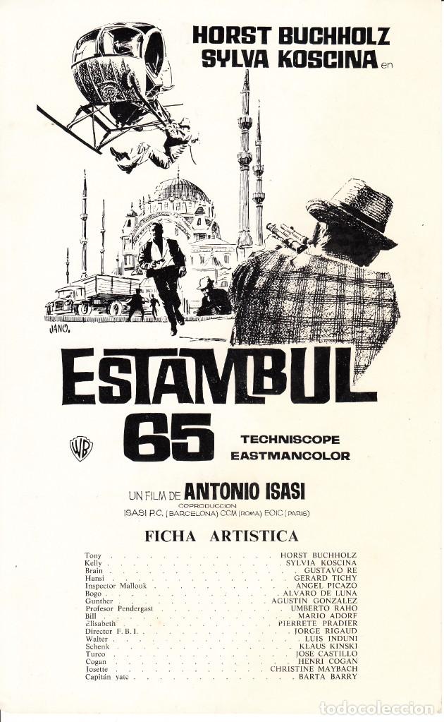 Cine: ESTAMBUL 65 / HORST BUCHHOLZ - SYLVIA KOSCINA - 1972
