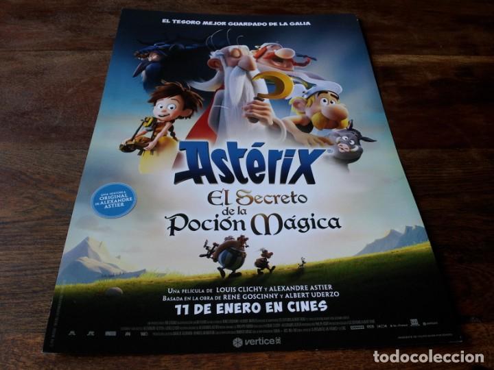 Cine: Ast&eacute;rix El secreto de la poci&oacute;n m&aacute;gica - animacion - guia original vertice 2018