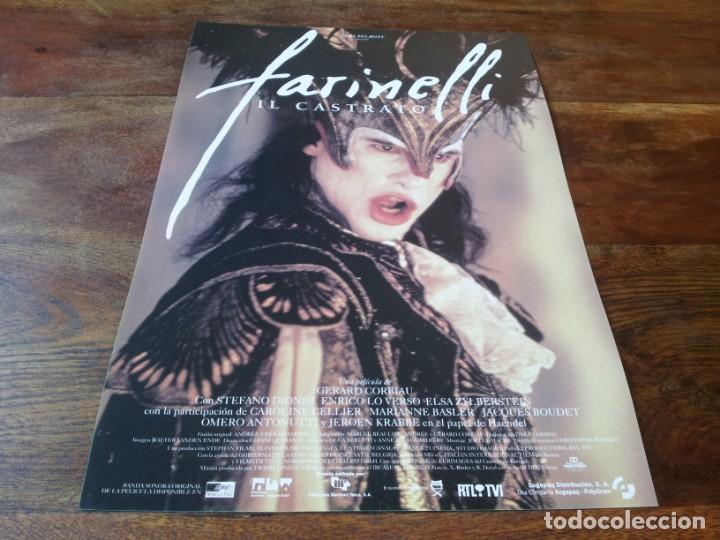 Cine: Farinelli,il castrato - Stefano Dionisi,Elsa Zylberstein,Enrico Lo Verso guia original sogepaq 1994