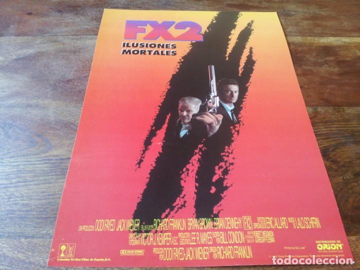 Kino: FX 2 Ilusiones mortales - Bryan Brown, Brian Dennehy, Joanna Gleason - guia original columbia 1991