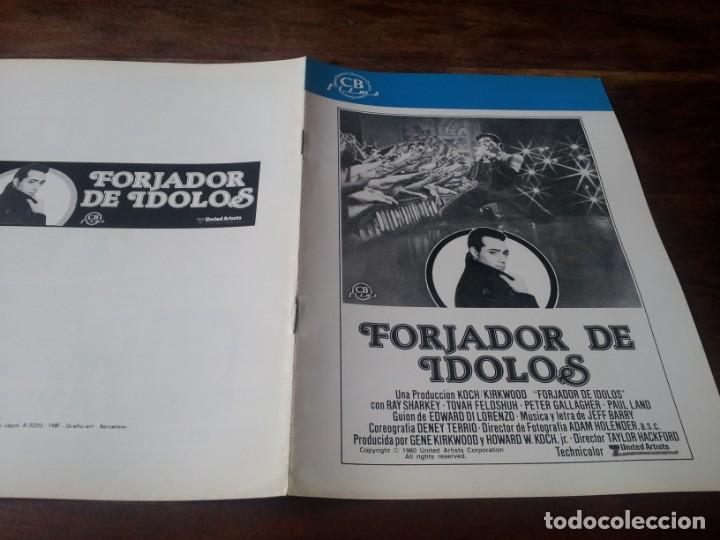 Cine: forjador de &iacute;dolos - Ray Sharkey, Tovah Feldshuh, Peter Gallagher - guia original cb films 1981