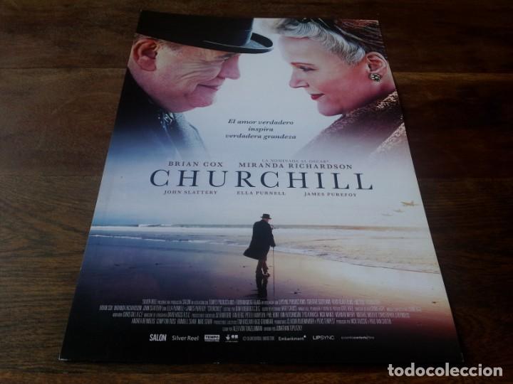 Cine: Churchill - Brian Cox, Miranda Richardson, John Slattery, James Purefoy - guia original acontra 2017