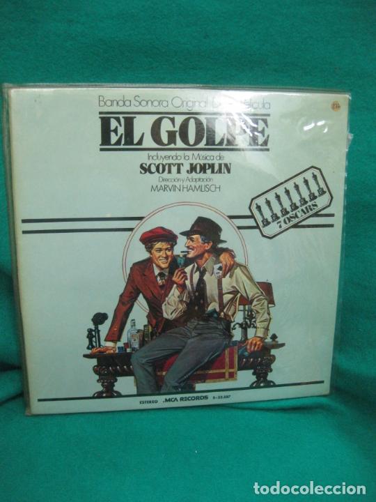 Cin&eacute;ma: EL GOLPE. LP BANDA SONORA ORIGINAL. EN MUY BUEN ESTADO.
