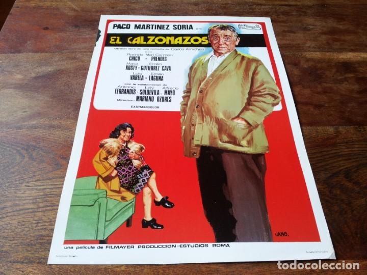 Cine: El calzonazos - Paco Mart&iacute;nez Soria, Florinda Chico, m. ozores - guia original filmayer 1974 jano