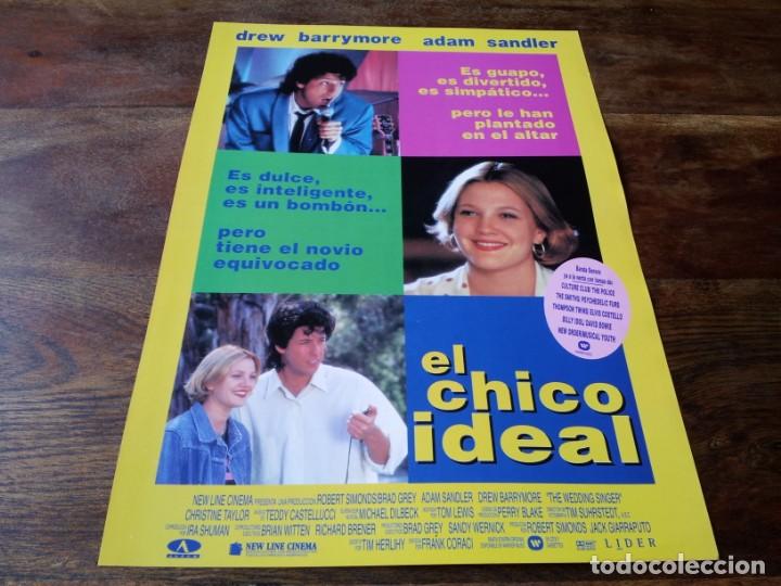 Kino: El chico ideal - Drew Barrymore, Adam Sandler, Christine Taylor - guia original aurum 1998