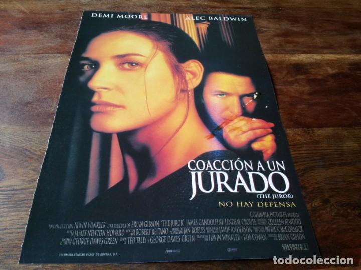 Cin&eacute;ma: Coacci&oacute;n a un jurado - Demi Moore, Alec Baldwin, Anne Heche - guia original columbia 1996