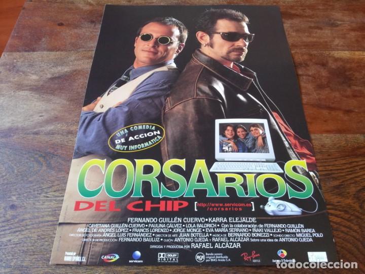 Cinema: Corsarios del chip - Fernando Guill&eacute;n Cuervo, Karra Elejalde - guia original warner 1996