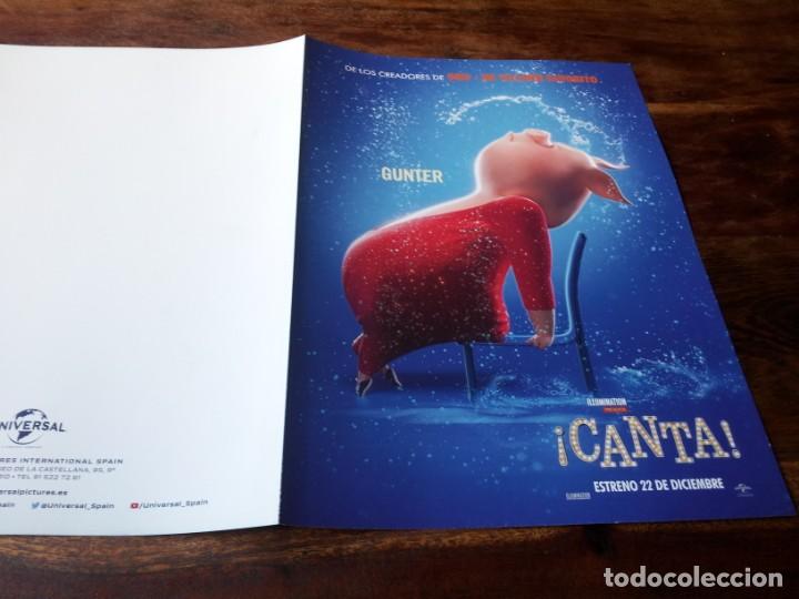 Cin&eacute;ma: &iexcl;Canta! - animacion - guia original universal 2016