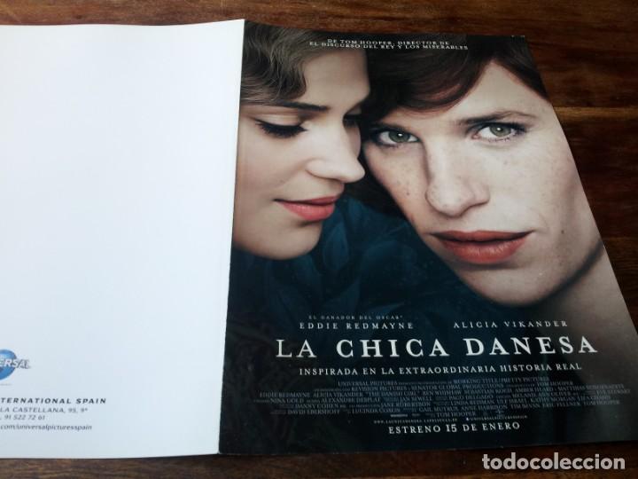 Cinema: La chica danesa - Eddie Redmayne,Alicia Vikander,Matthias Schoenaerts - guia original universal 2015