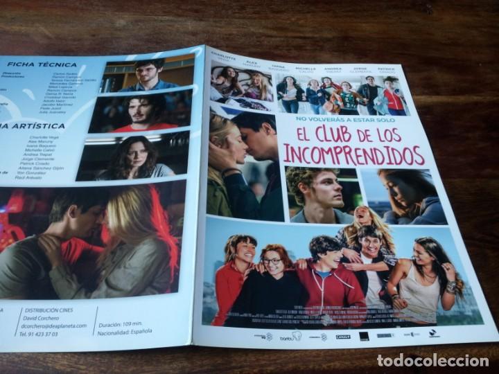 Cine: El club de los incomprendidos - Charlotte Vega, Alex Maruny - guia original deaplaneta 2014