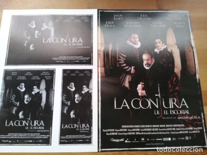 Cine: La Conjura de El Escorial - Julia Ormond, Jason Isaacs, J&uuml;rgen Prochnow - guia original sony 2008