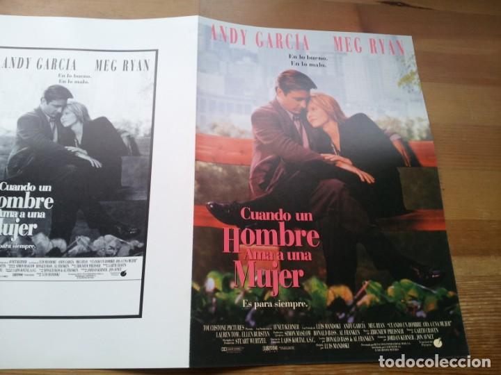 Cinema: Cuando un hombre ama a una mujer - andy garcia, meg ryan - guia original buenavista 1994