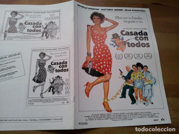 Cine: Casada con todos - Michelle Pfeiffer, Matthew Modine, Dean Stockwell - guia original lauren 1988