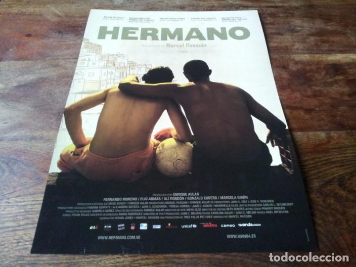 Cine: Hermano - Fernando Moreno, Eli&uacute; Armas, Al&iacute; Rond&oacute;n, Marcela Cir&oacute;n - guia original wanda 2010