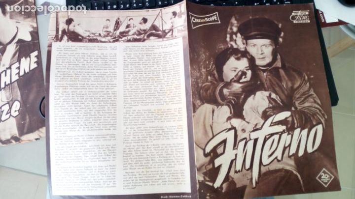 Cin&eacute;ma: GUIA PROGRAMA ALEMAN DOBLE TAMA&Ntilde;O GRANDE El diablo de las aguas turbias Richard Widmark, Bella Darvi