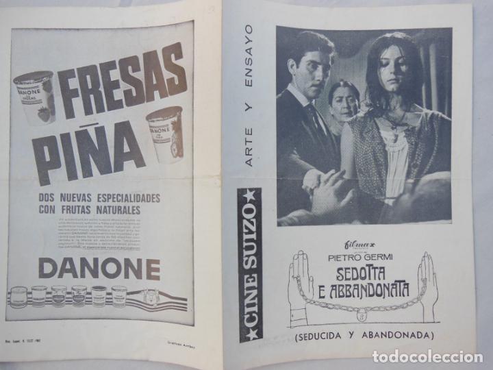 Kino: SEDOTTA E ABBANDONATA (Seducida y Abandonada) 1968