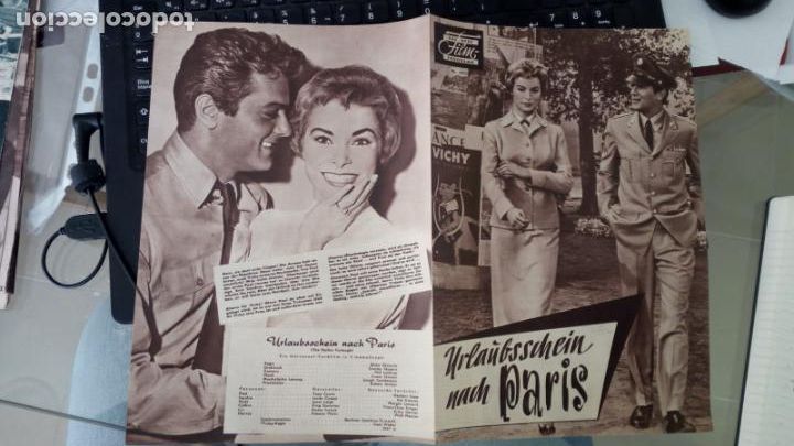 Cin&eacute;ma: GUIA PROGRAMA ALEMAN DOBLE VACACIONES SIN NOVIA TONY CURTIS LINDA CRISTAL JANET LEIGH