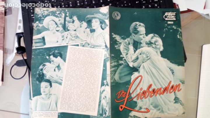 Cin&eacute;ma: GUIA PROGRAMA ALEMAN DOBLE LOS AMANTES JEANNE MOREAU ALAIN CUNY