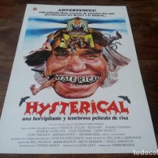Cine: HYSTERICAL - BILL HUDSON, MARK HUDSON, BRETT HUDSON, CINDY PICKETT - GUIA ORIGINAL DAGA 1983